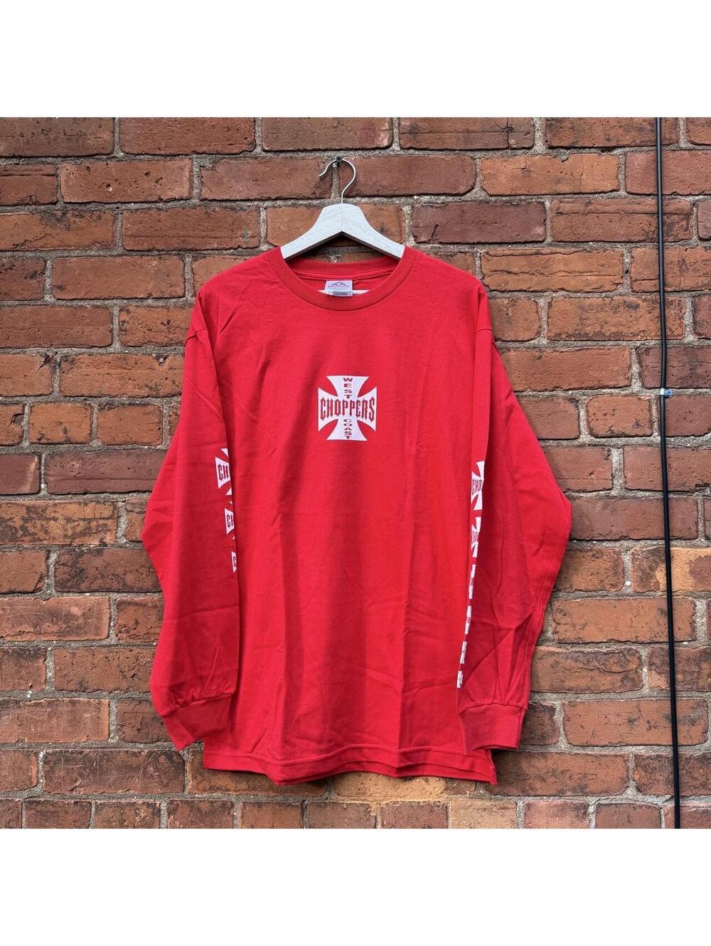 vintage west coast choppers long beach long sleeve t shirt L